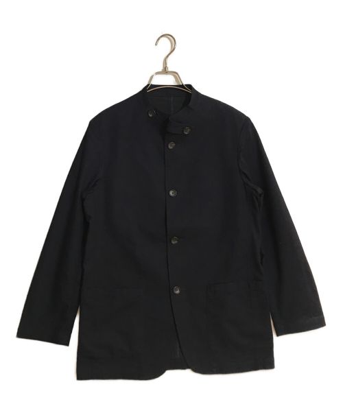 RAINMAKER（レインメーカー）RAINMAKER (レインメーカー) OFFICER COLLAR DENIM JACKET/オフィサーカラージャケット ネイビー サイズ:SIZE 1の古着・服飾アイテム