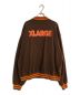 X-LARGE (エクストララージ) SWEAT VARSITY JACKET/スウェットバーシティージャケット ブラウン サイズ:L：6800円