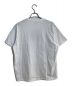 BURBERRY (バーバリー) ROUNDWOOD EKDアップリケ オーバーサイズTシャツ ホワイト サイズ:SIZE M：29800円