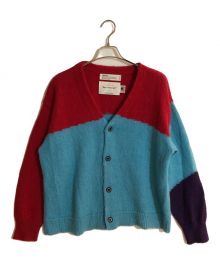 DAIRIKU（ダイリク）の古着「"NANA" Mohair Cardigan」｜Purple&Blue