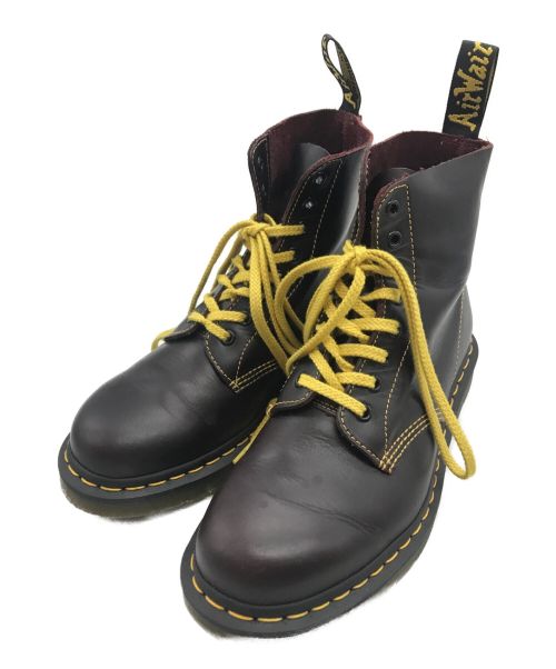 Dr.Martens（ドクターマーチン）Dr.Martens (ドクターマーチン) 8ホールブーツ ブラウン サイズ:UK 7の古着・服飾アイテム