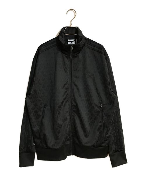 adidas（アディダス）adidas (アディダス) Monogram Track Top JKT/モノグラムトラックトップジャケット ブラック サイズ:SIZE Lの古着・服飾アイテム