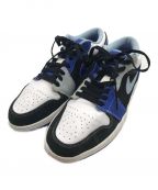 NIKEナイキ）の古着「AIR JORDAN 1 LOW/エアジョーダン 1 ロウ」｜WHITE/BLACK/BLUE