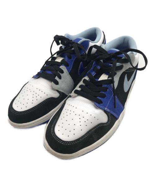 NIKE（ナイキ）NIKE (ナイキ) AIR JORDAN 1 LOW/エアジョーダン 1 ロウ WHITE/BLACK/BLUE サイズ:28.5cmの古着・服飾アイテム