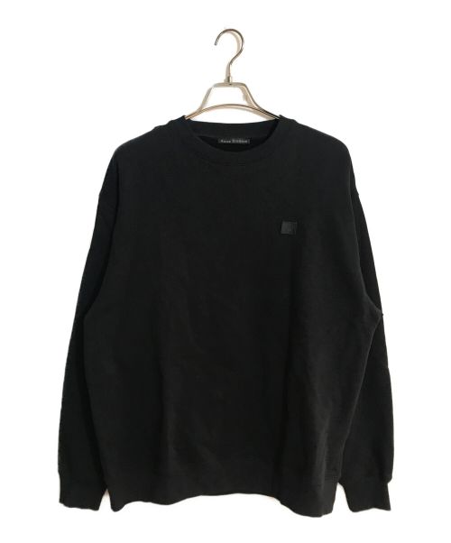 Acne studios（アクネ ストゥディオス）ACNE STUDIOS (アクネストゥディオス) FACE SWEAT/フェイススウェット ブラック サイズ:SIZE Mの古着・服飾アイテム