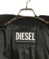 中古・古着 DIESEL (ディーゼル) D-SHYLA デニム切替ジャケット ブラック サイズ:L：13000円