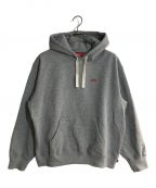 SUPREMEシュプリーム）の古着「Small Box Drawcord Hooded Sweatshirt（シュプリーム スモールボックス ドローコード フーディー スウェットシャツ ）」｜グレー