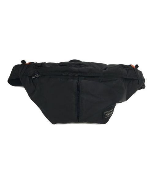 PORTER（ポーター）PORTER (ポーター) WAIST BAG/ウェイスト バック ブラックの古着・服飾アイテム