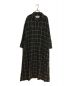 REMI RELIEF（レミレリーフ）の古着「CHECK SHIRT DRESS/チェックシャツドレス」｜ブラック