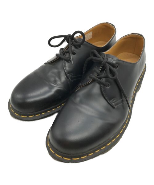 Dr.Martens（ドクターマーチン）Dr.Martens (ドクターマーチン) ３ホールシューズ ブラック サイズ:UK9の古着・服飾アイテム