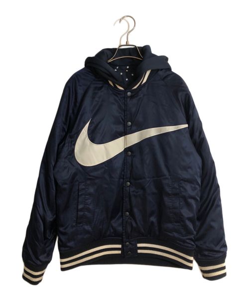 NIKE（ナイキ）NIKE (ナイキ) F.C.R.B. (エフシーアールビー) RIVERSIBLE STADIUM JACKET/リバーシブル スタジアムジャケット  ブルー サイズ:Mの古着・服飾アイテム