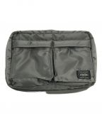 PORTERポーター）の古着「ＴＡＮＫＥＲ ＷＡＩＳＴ ＢＡＧ」｜セージグリーン