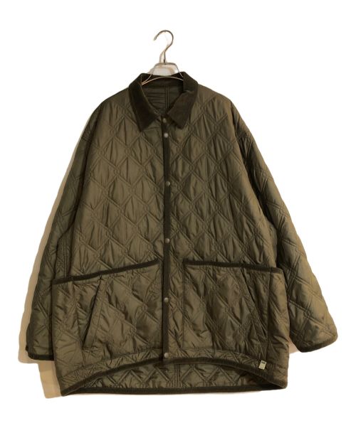 SSZ（エスエスズィー）SSZ (エスエスズィー) FENCE QUILT JACKET/フェンスキルティングジャケット グリーン サイズ:Lの古着・服飾アイテム