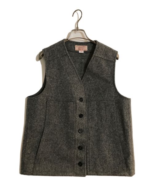 FILSON（フィルソン）FILSON (フィルソン) MACKINAW WOOL VEST グレー サイズ:Lの古着・服飾アイテム