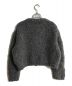 CLANE (クラネ) TEDDY BEAR HAND KNIT TOPS/テディ―ベアハンドニットトップ グレー サイズ:1：13000円