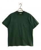 Christian Diorクリスチャン ディオール）の古着「KENNY SCHARFロゴパッチTシャツ」｜グリーン