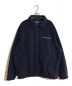 POLO RALPH LAUREN（ポロ・ラルフローレン）の古着「Navy and Gold Logo Collection FLEECE JACKET/ネイビーアンドゴールドロゴコレクションフリースジャケット」｜ネイビー