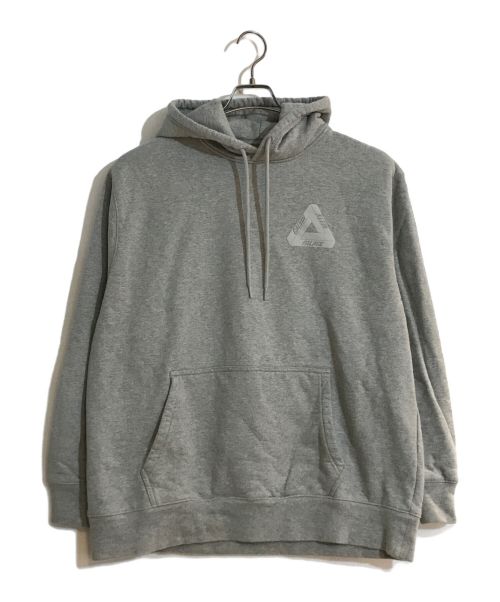 PALACE（パレス）PALACE (パレス) Calvin Klein (カルバンクライン) コラボフーディー グレー サイズ:XLの古着・服飾アイテム