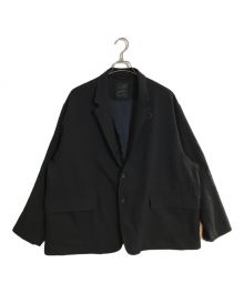 DAIWA PIER39（ダイワ ピア39）の古着「TECH FLANNEL 2B BLAZER/テックフランネル2Bブレザー」｜ネイビー