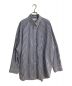 Graphpaper（グラフペーパー）の古着「THOMAS MASON Oversized B.D. Shirt」｜ブルー×ホワイト