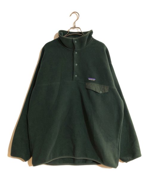 Patagonia（パタゴニア）Patagonia (パタゴニア) SYNCHILLAスナップT/シンチラスナップティ― グリーン サイズ:Ｌの古着・服飾アイテム