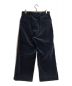 AURALEE (オーラリー) WASHED CORDUROY WIDE SLACKS ネイビー サイズ:4：15000円