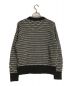 theory (セオリー) PLAITED CABLE CARDI ブラック×ホワイト サイズ:S：9000円