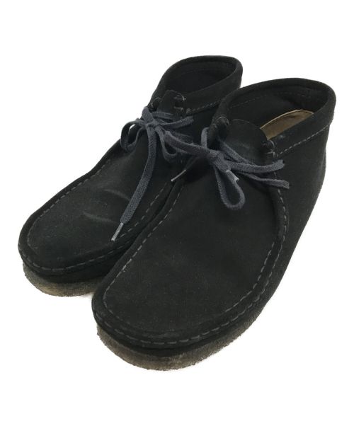 CLARKS（クラークス）CLARKS (クラークス) SUEDE Wallabee/ワラビー ブラック サイズ:26の古着・服飾アイテム