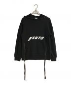 KENZOケンゾー）の古着「Printed Logo Hoodie In Nero/プリンテッドロゴフーディーインネロ」｜ブラック