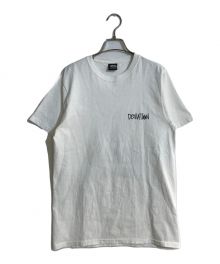 stussy（ステューシー）の古着「Deviation Levels Tee/ディビエーションレベル」｜ホワイト