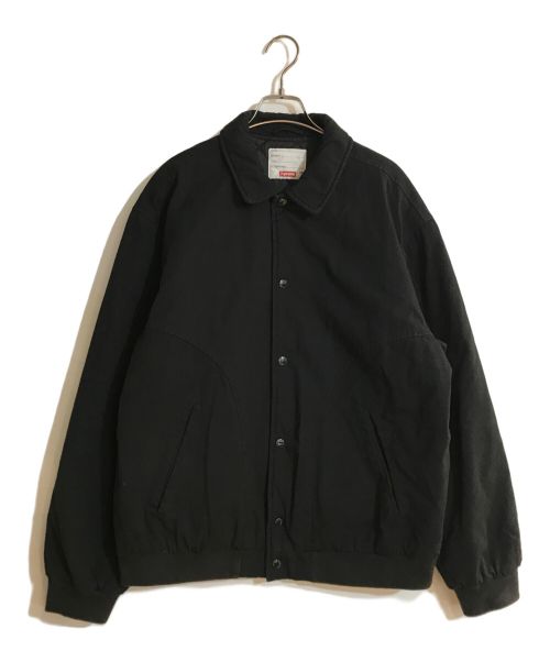 SUPREME（シュプリーム）SUPREME (シュプリーム) twill varsity jacket/ツイル ヴァーシティ ジャケット ブラック サイズ:Ⅼの古着・服飾アイテム