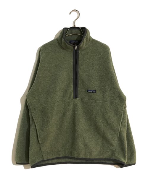 Patagonia（パタゴニア）Patagonia (パタゴニア) 98年製 シンチラフリースプルオーバー カーキ サイズ:Ⅼの古着・服飾アイテム