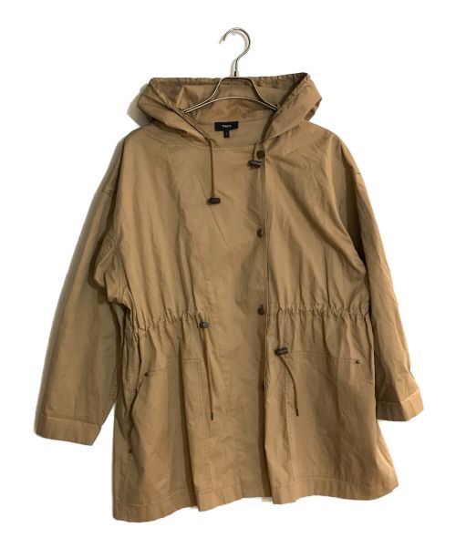 theory（セオリー）theory (セオリー) asym anorak ベージュ サイズ:SIZE Sの古着・服飾アイテム