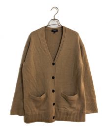 theory（セオリー）の古着「Lana Cash Boxy OS Cardi J」｜ベージュ