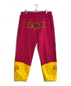 SUPREMEシュプリーム）の古着「Fox Racing Sweatpant/フォックス レーシング スウェットパンツ」｜ピンク