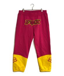 SUPREME（シュプリーム）の古着「Fox Racing Sweatpant/フォックス レーシング スウェットパンツ」｜ピンク