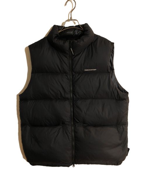 thisisneverthat（ディスイズネバーザット）thisisneverthat (ディスイズネバーザット) PERTEX T DOWN VEST/パーテックスティーダウンベスト ブラック サイズ:Lの古着・服飾アイテム