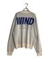 WIND AND SEA (ウィンド アンド シー) シルク ブレンド ニット ホワイト サイズ:L：13000円