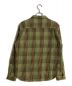 stussy (ステューシー) LAGUNA PLAID SHIRT/ラグナプレイドシャツ オリーブ×ブラウン サイズ:SIZE M：13000円