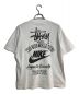 stussy (ステューシー) NIKE (ナイキ) コラボTシャツ ホワイト サイズ:M：13000円