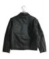 FRENC AIR FORCE (フレンチ エア フォース) 2WAY LEATHER PILOT JKT/2ウェイレザーパイロットジャケット ブラック サイズ:不明：15000円