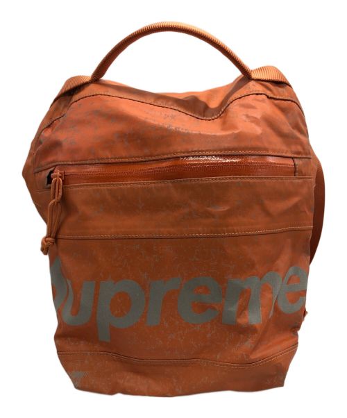 SUPREME（シュプリーム）Supreme (シュプリーム) Waterproof Reflective Speckled Shoulder Bag オレンジの古着・服飾アイテム