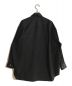 theory (セオリー) ELEVATED CTN OVERSIZED SHIRT/エレベイテッドコットンオーバーサイズシャツ ブラック サイズ:S：8000円