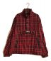 Supreme（シュプリーム）の古着「Nylon Plaid Pullover/ナイロン プレイド プルオーバー」｜レッド