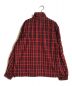 Supreme (シュプリーム) Nylon Plaid Pullover/ナイロン プレイド プルオーバー レッド サイズ:M：12000円