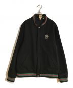 SUPREME×LACOSTEシュプリーム×ラコステ）の古着「Wool Varsity Jacket」｜ブラック