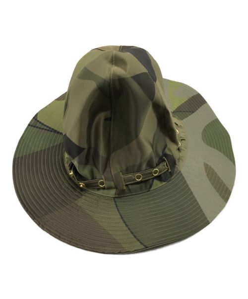 sacai（サカイ）sacai (サカイ) KAWS (カウズ) Mountain Metro Hat カーキ 未使用品の古着・服飾アイテム