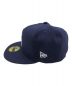 Supreme (シュプリーム) New Era (ニューエラ) Gold Cross S Logo New cap/ゴールドクロス エス ロゴ ニューキャップ ネイビー：10000円