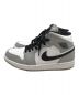 NIKE (ナイキ) AIR JORDAN1 MID LT/エアジョーダン1 ミッド グレー サイズ:26cm：10000円