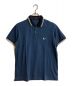 FRED PERRY（フレッドペリー）の古着「別注 Double Collar Polo Shirt」｜ネイビー